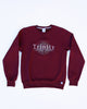 Sweatshirt with embroidered TCS crest